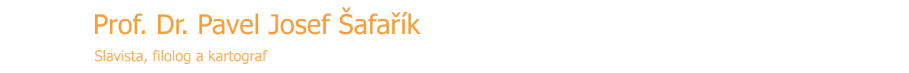 Pavel Josef Šafařík